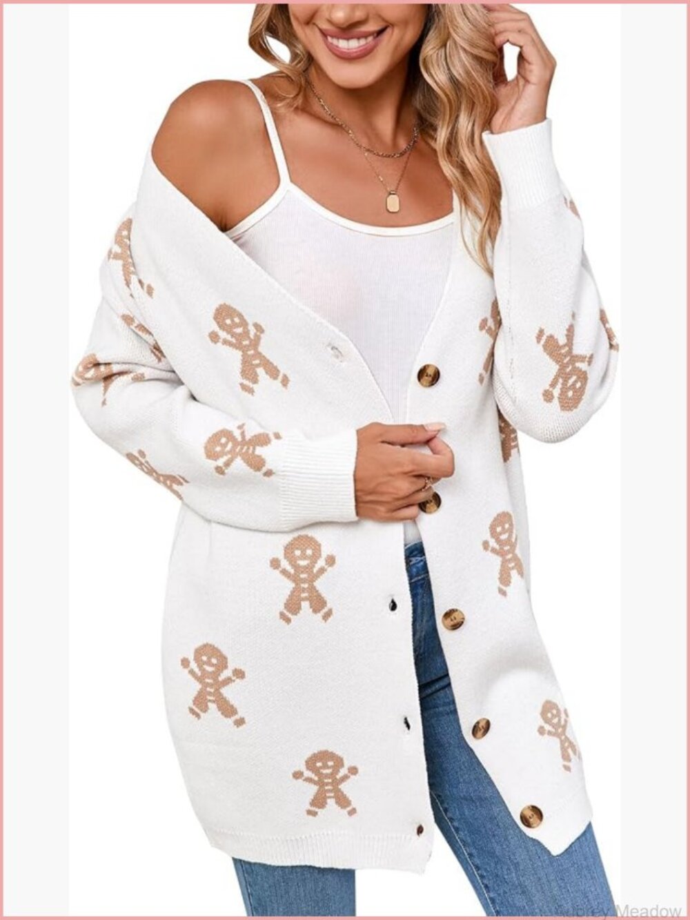 Button Down Cardigan Sweaters Soft Warm Knitted Fall Winter - Picture 1 of 7